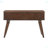 Storage Sofa Table Walnut Finish