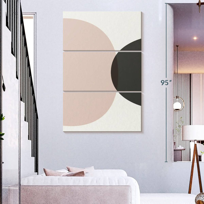 Avery Minimalist Circles V, 38" H x 24" W