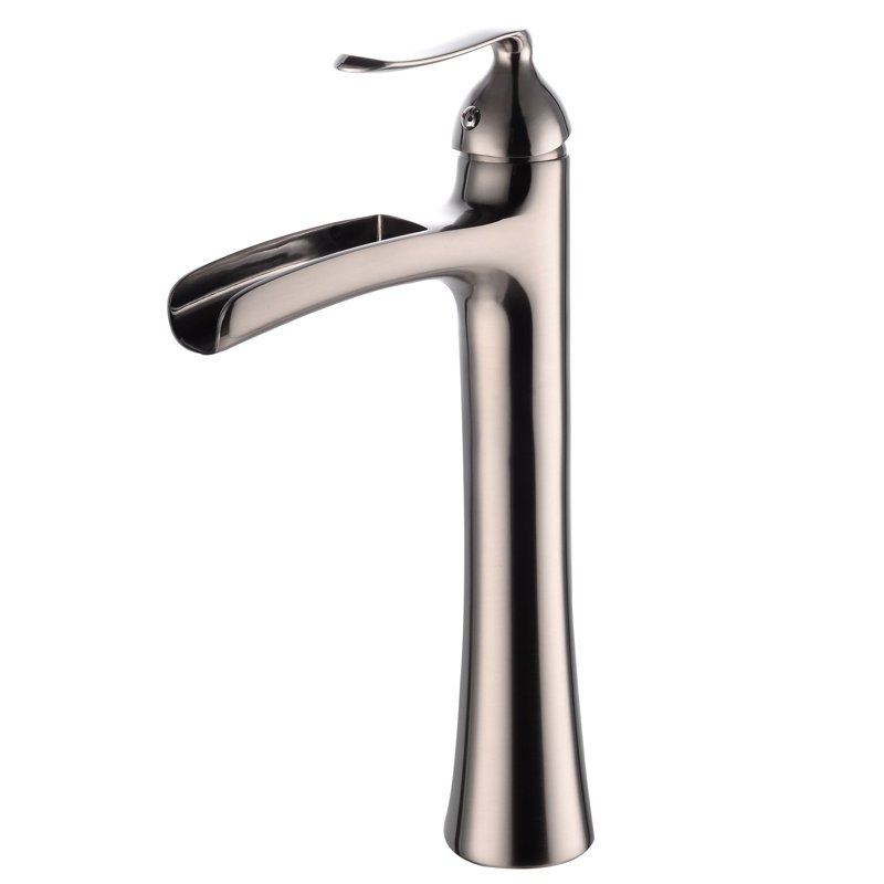 Single-handle Bathroom Faucet, Brushed Nickel