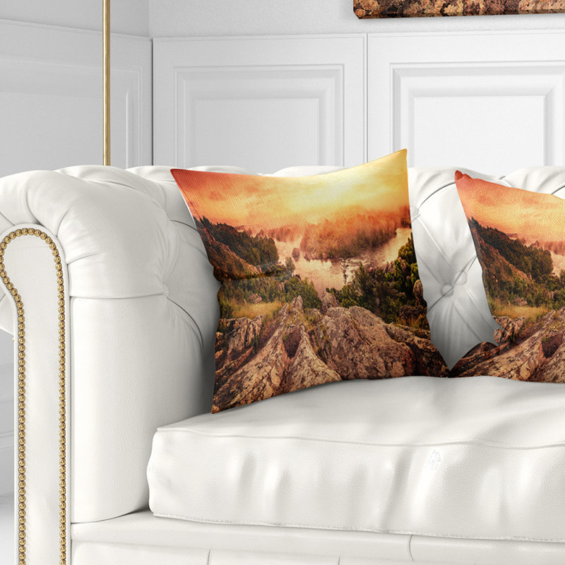Housse de coussin Schafer, 16 po x 1 po, Coussin décoratif