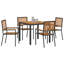 5 Piece Garden Dining Set-1407865562