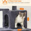 Maison pour chat 56 "à plusieurs niveaux-1113063617