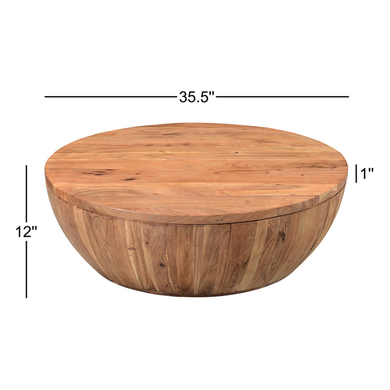 Buchanan Solid Wood Lift Top Solid Coffee Table with Storage