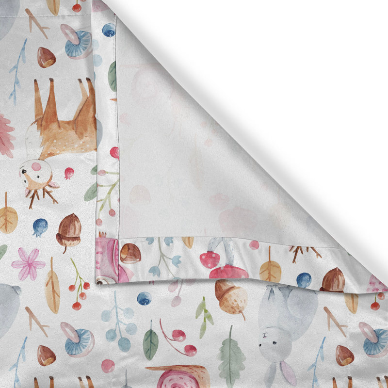 Semi Sheer Curtain Pair
