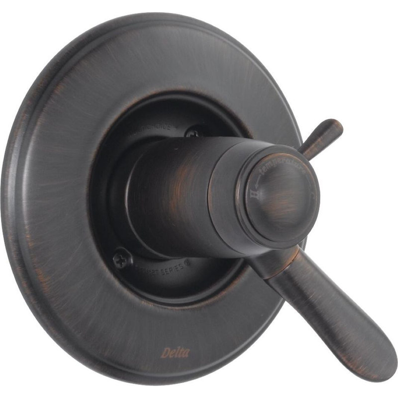 Lahara Faucet Trim with Lever Handles, Venetian Bronze