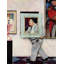 « musée worker » par norman rockwell, reproduction d’art sur toile tendue-1222280990