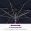 Parasol de table semi-automatique pour l'extérieur-729573488-729573490