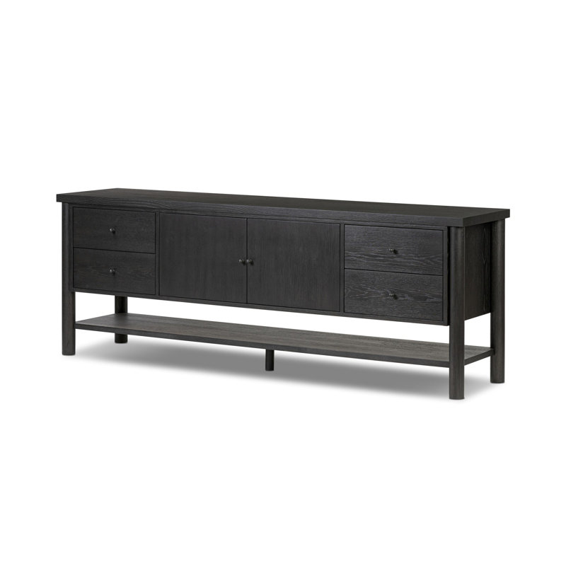 Roark Media Console, Ebony Oak