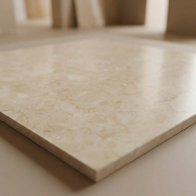 Turkish Marfil Polished 12x12 Marble Tile