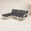 Ensemble de conversation modulaire avec repose-pieds POLYWOOD Edge-68602942-68602946