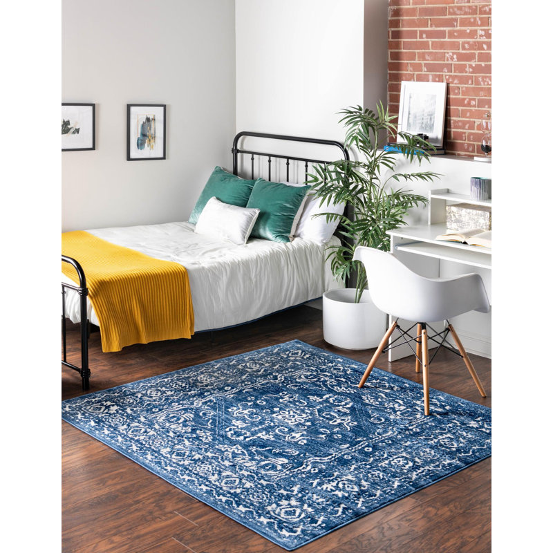 Abri Oriental Indoor Rug, Square 5'3"