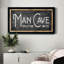 «Man Cave», art textuel sur toile-1920066675