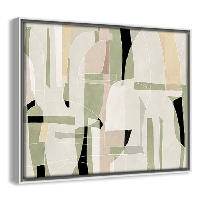 Sunny Barcelona - Floater Frame Canvas