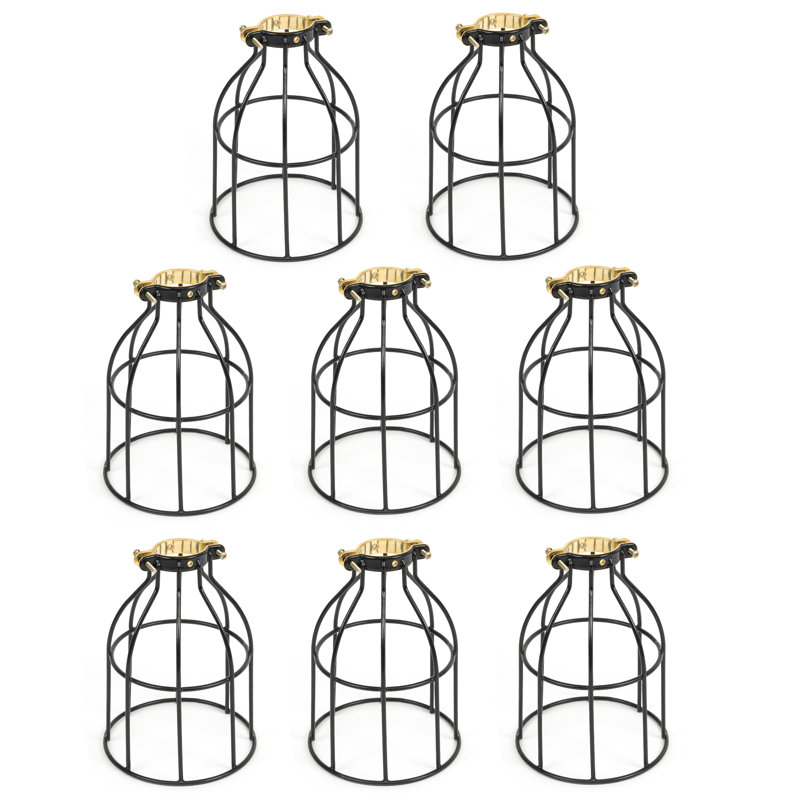 Mesure 8'' H x 6'' W Metal Bell Pendant Shade