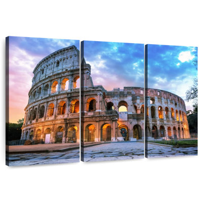 Sebbie Sunlit Roman Colosseum