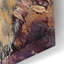 Art mural en verre acrylique épique «Sniffer» par Pat Saunders-White, 12 po x 12 po
