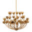 Dogwood 6-Light Chandelier, Antique Brass-1692808120