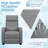 Sykora Faux Leather Recliner-1712692923
