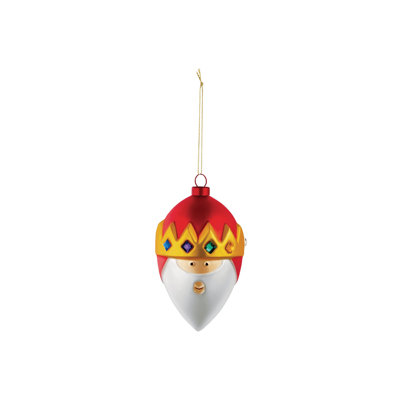 Gaspare 5.51'' Glass People Ball Ornament