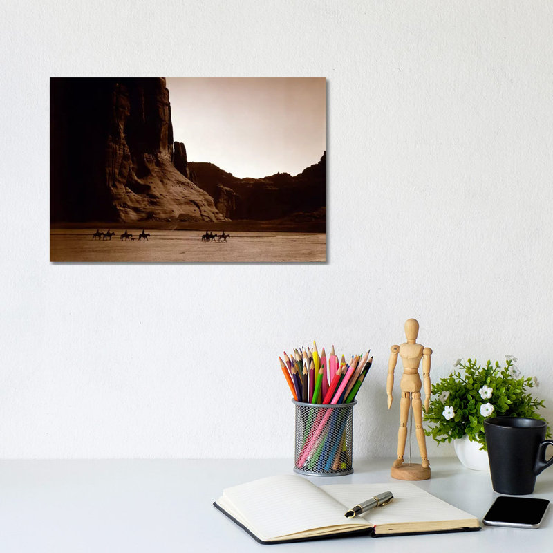 Canyon De Chelly, Navajo - Wrapped Canvas Print, 20.32 cm H x 30.48 cm W