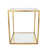 Antiqued Gold Leaf selected