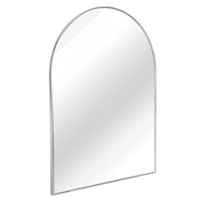 Metal Framed Arched Bathrrom Mirror