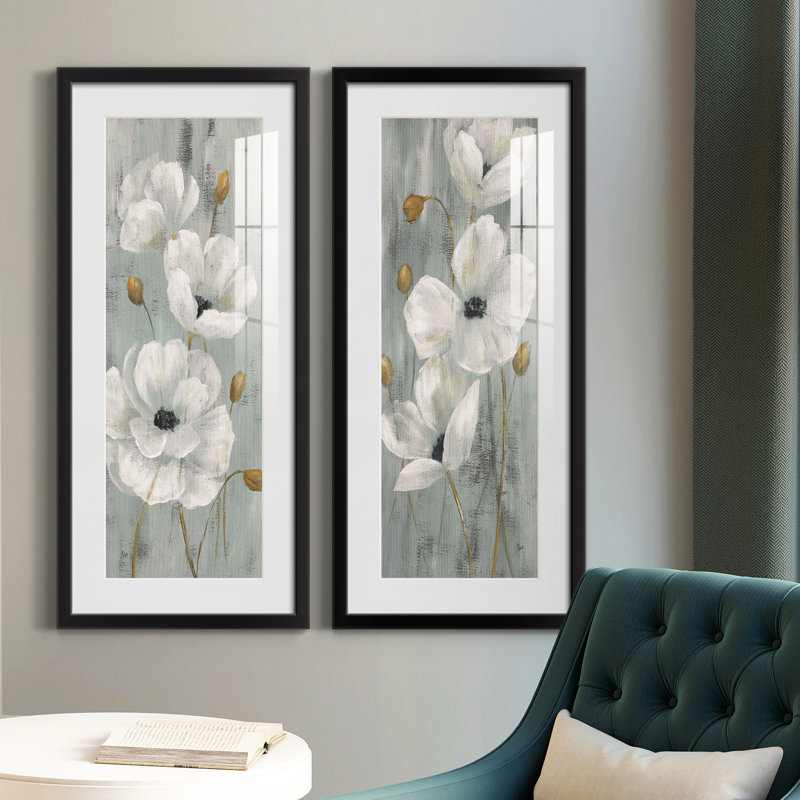 Cadre photo, ensemble de peintures sur papier