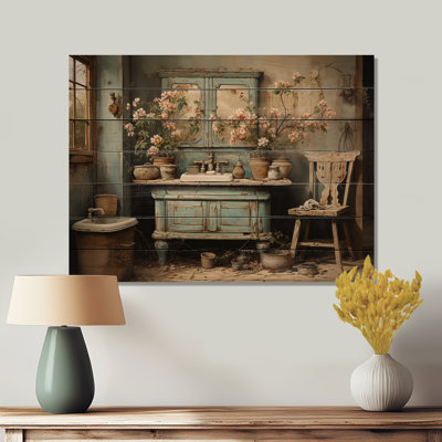 " Leeanthony Bathroom Toilet Vintage Charm I "