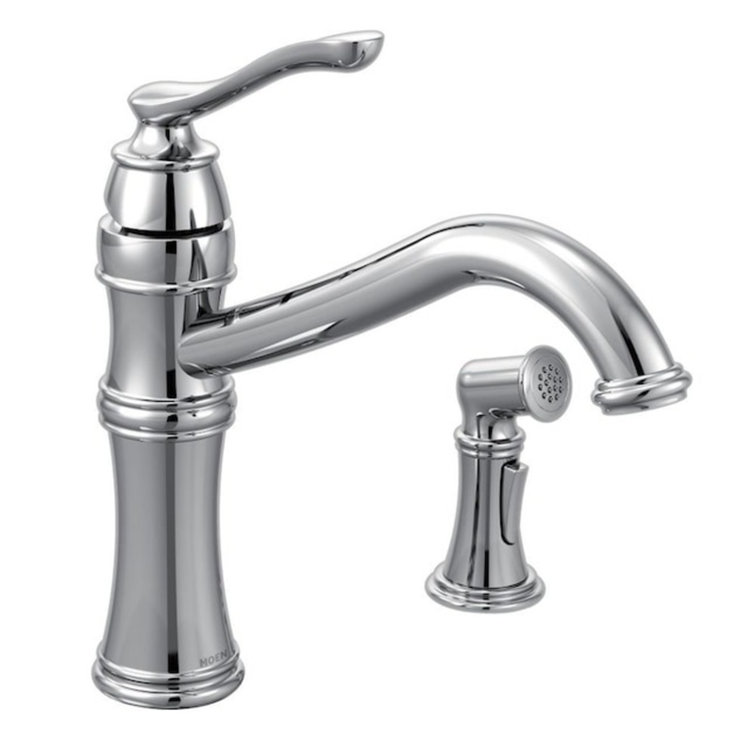 Belfield Single Handle Kitchen Faucet Duralock with Duralock™ and Supply Lines