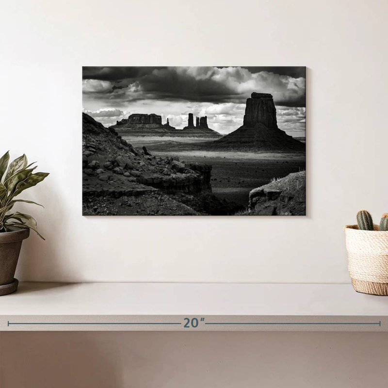 Parc national Alvord BW Monument Valley, H 8 po x l 12 po