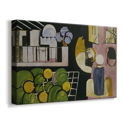 On the Terrace (Tangier)-Henri Matisse-Gallery Wrapped Canvas-1912–1913