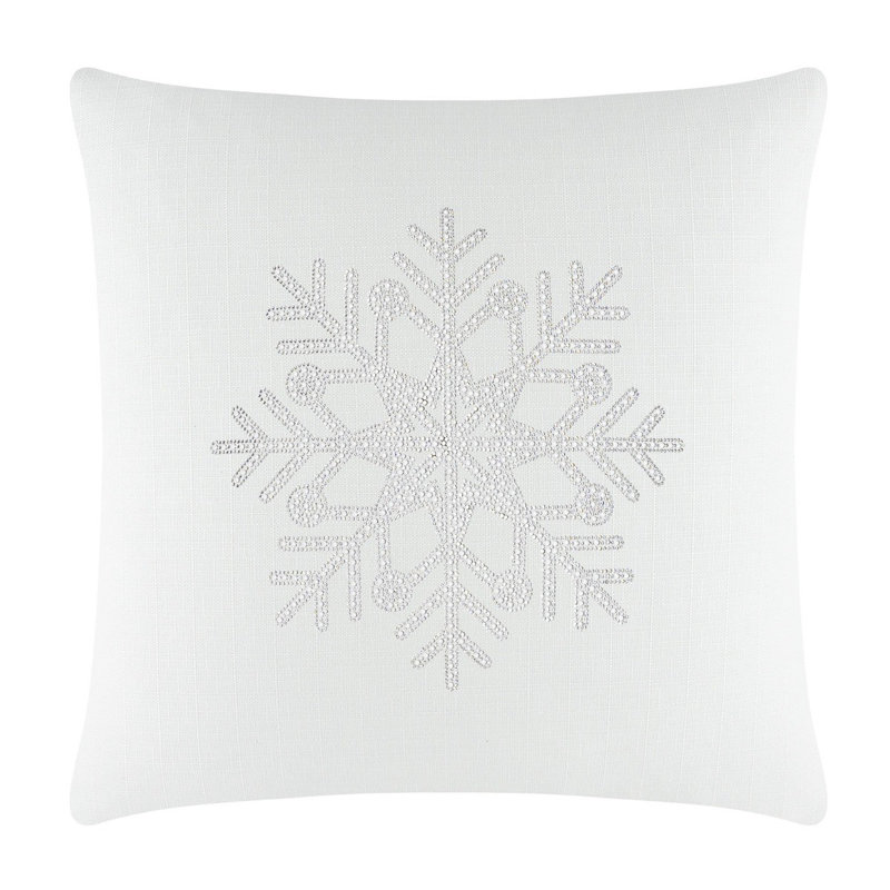 Sparkles Home Snowflake Throw Pillow