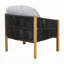 Fauteuil club d'extérieur en bois-873665820