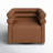 Arve Upholstered Swivel Armchair