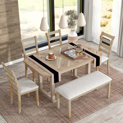 Arthur-Jack Four Leg Dining Set