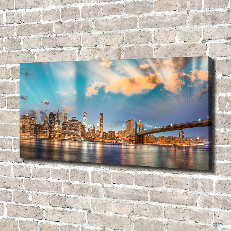 Brooklyn Bridge - Wrapped Canvas Print