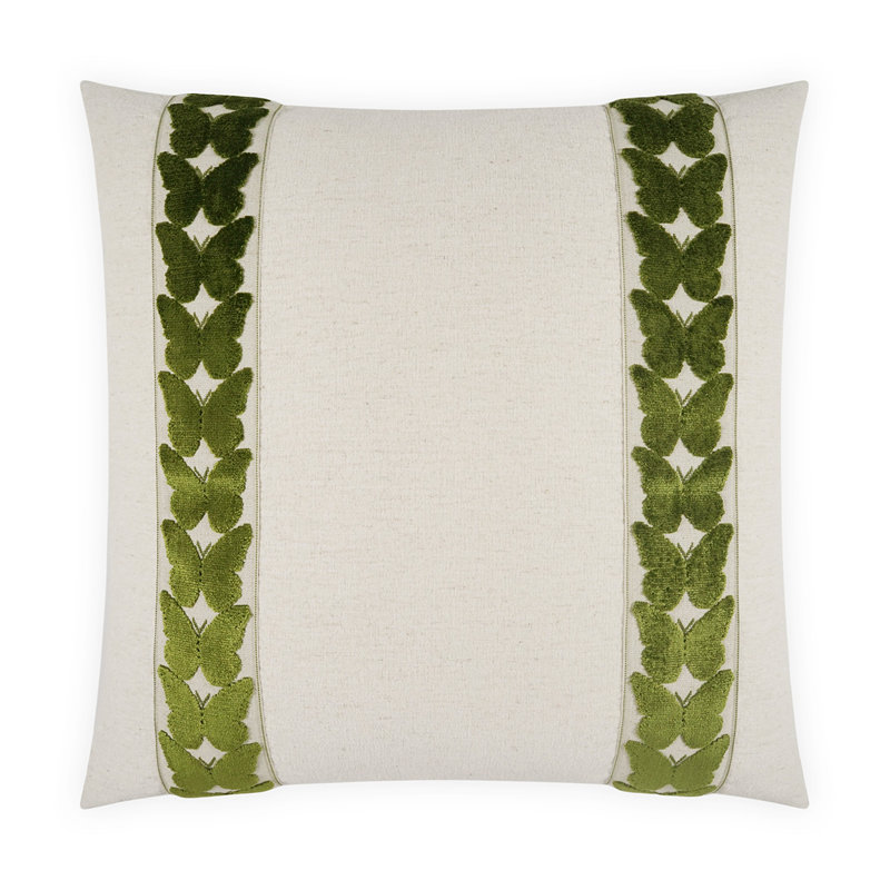 Coleous Mini Square Pillow Cover & Insert, Kiwi, Square 22"