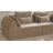Boneless 100" Wide Modular Boneless Sofa Couch Deep Seat Loveseat Couch-701939209