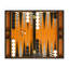 Ensemble de backgammon zèbre