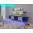 TV Console With Large Storage Cabinets