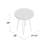 Round Metal Base Dining Table-24231832