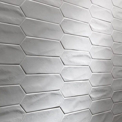 Ariya 3" x 12" Picket Zellige Look Matte Subway Wall Tile