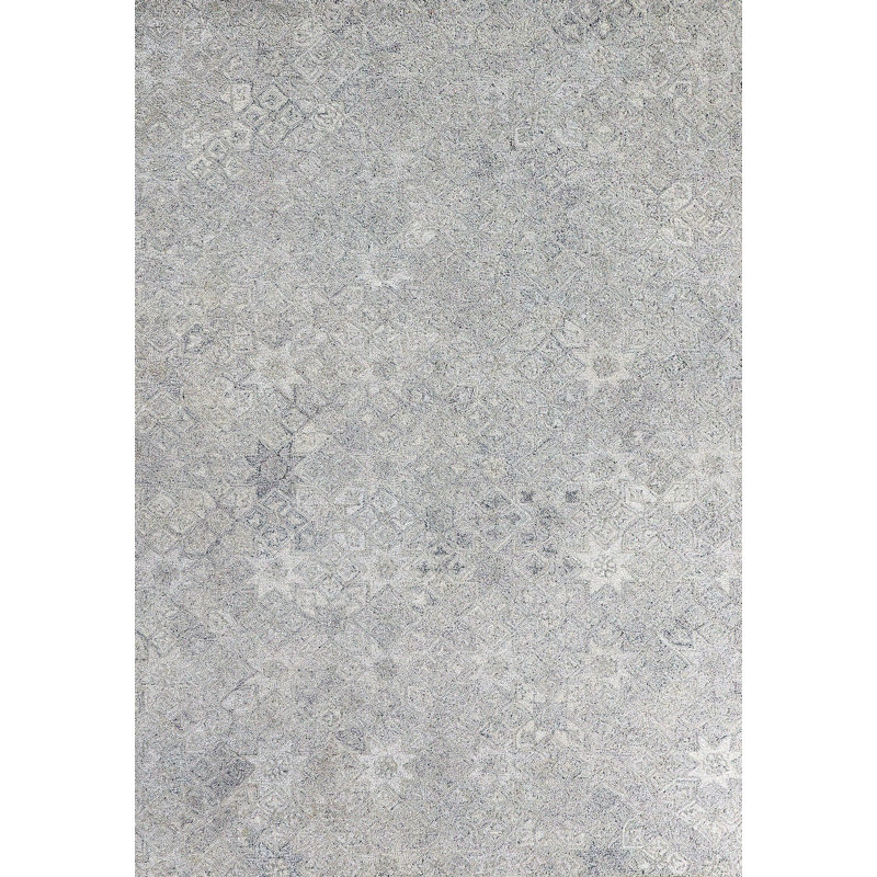 Racene Hand Tufted Floral Rug, Rectangle 5' x 8'