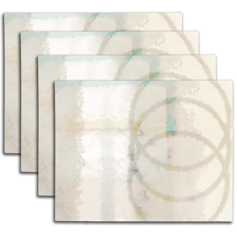 Napperon abstrait en polyester