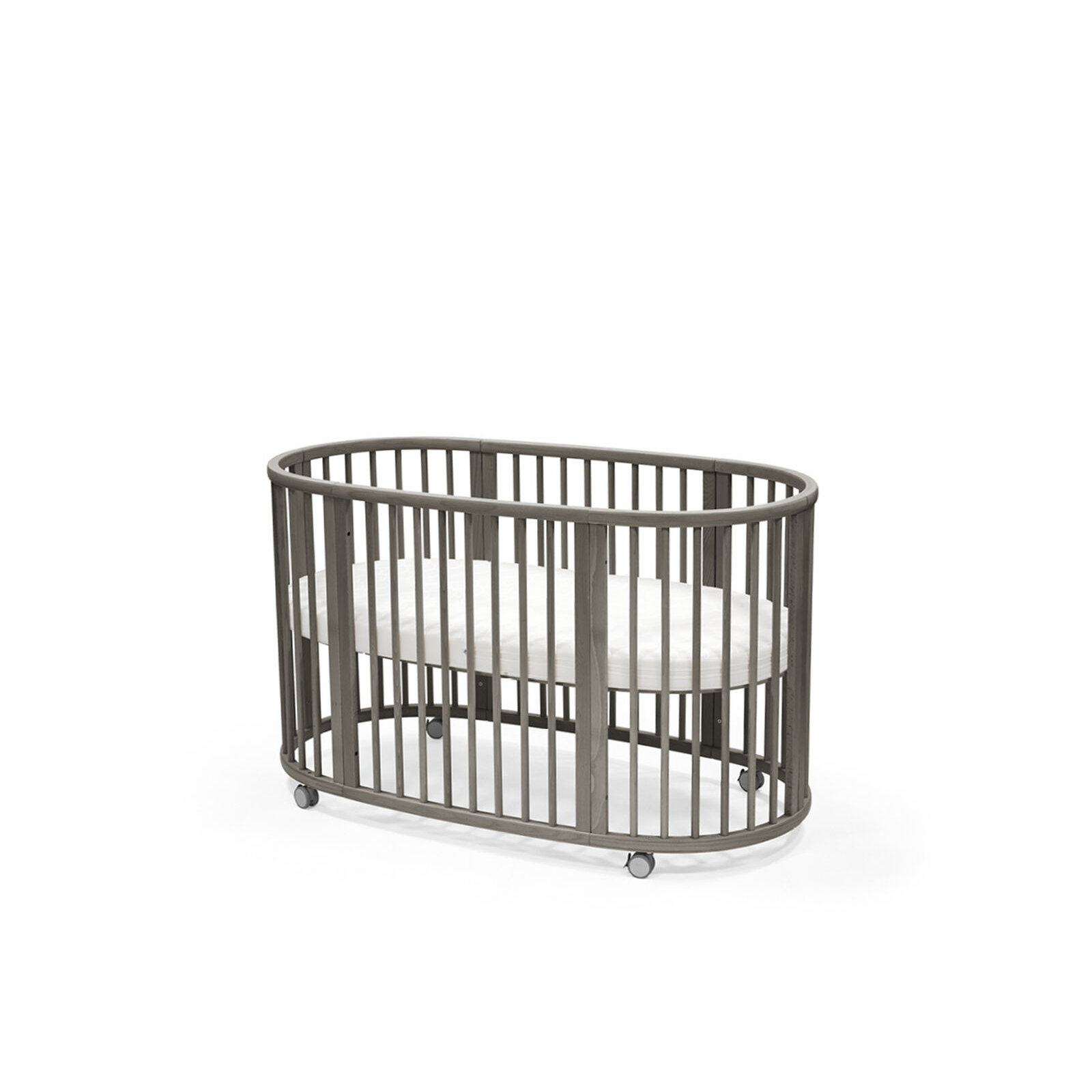 Crib Side Rails, Hazy Gray