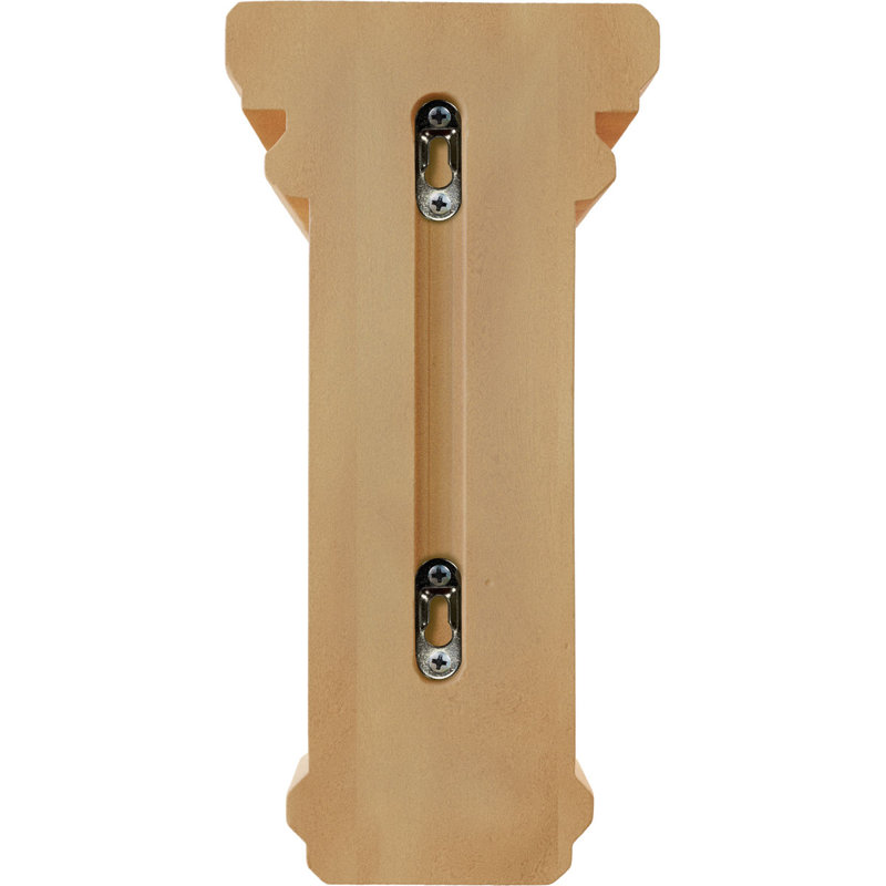 Grand corbeau en bois l 6 po x P 6 3/4 po x H 12 po (paquet de 4), Chêne rouge
