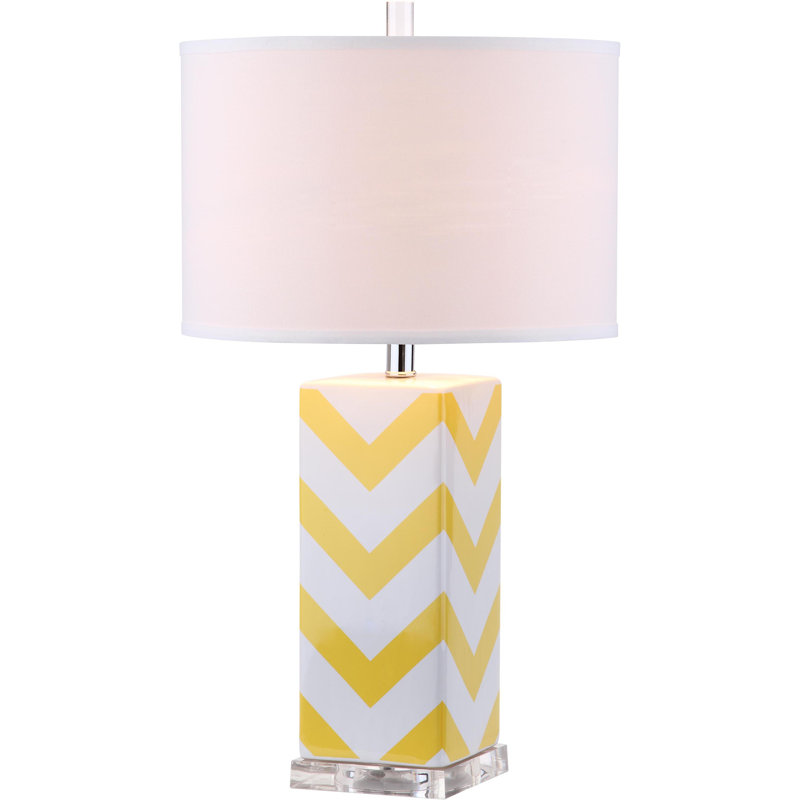 Ensemble de lampe de table 27" giada, Jaune