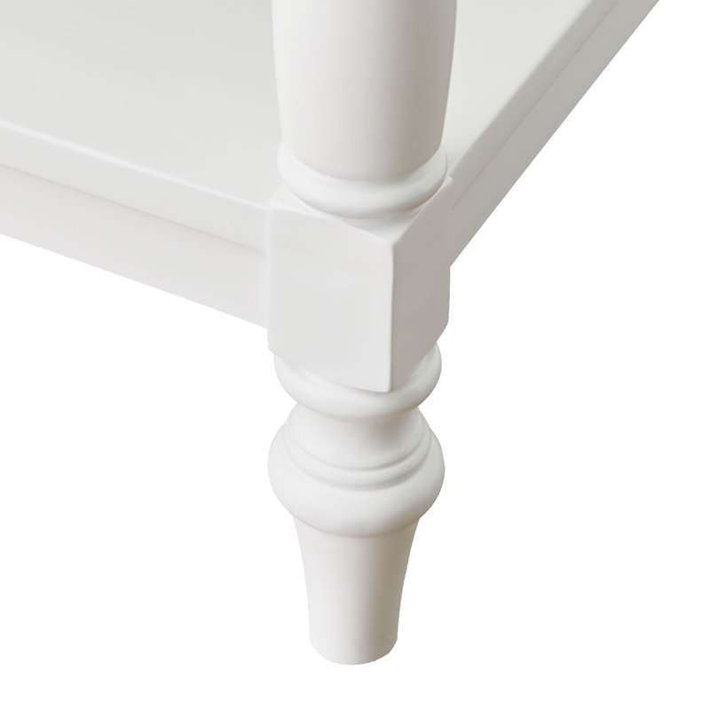 24'' White Freestanding Bathroom Vanity with Ceramic Top
