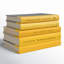 Abordale livres décoratifs - pile de livres safran - 5 livres jaunes