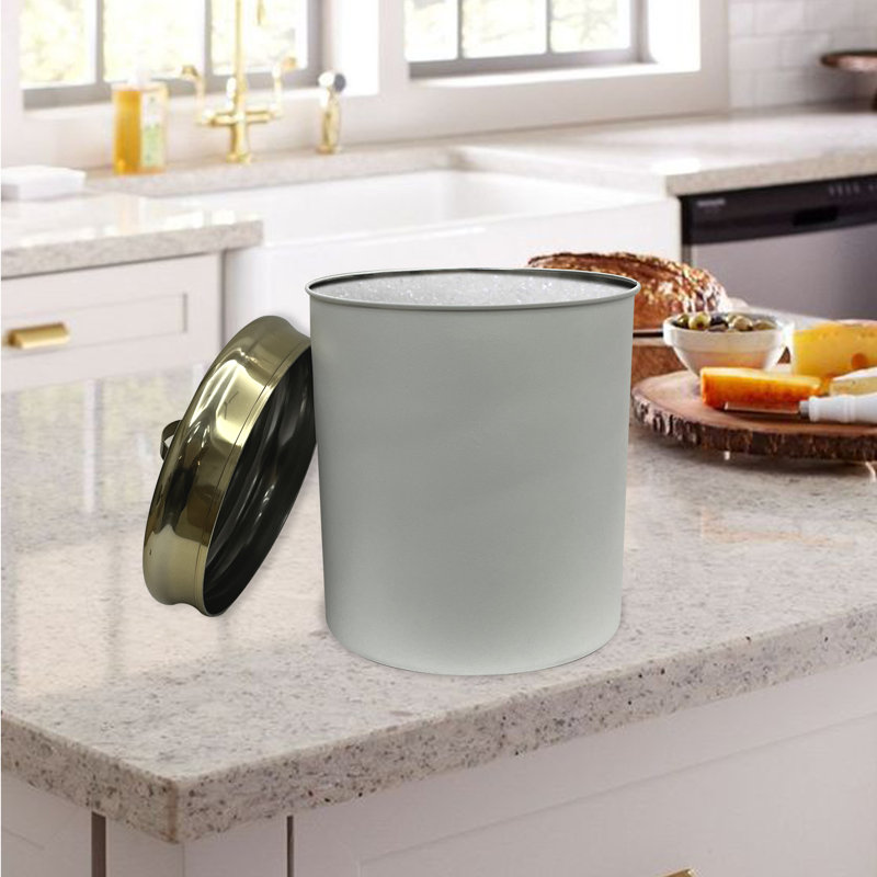 Pot en acier inoxydable, Blanc